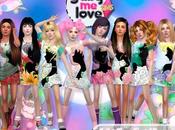 Sims Clothing: Sailor Moon Crystal Dresses Girls