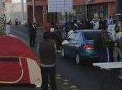 Taxistas bloquean avenida Muñoz frente oficinas