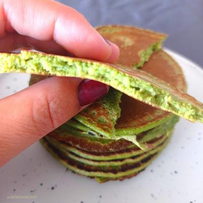 Tortitas de espinacas y espelta - Sin lácteos