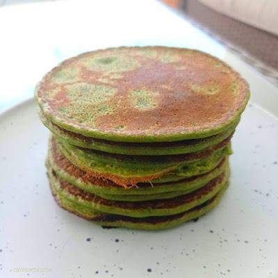 Tortitas de espinacas y espelta - Sin lácteos