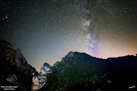 PEÑÓN DE ZAFRAMAGÓN. CORIPE-OLVERA (FOTOGRAFÍA NOCTURNA)