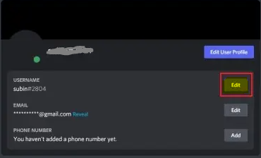 Cómo obtener un nombre invisible en Discord en el escritorio