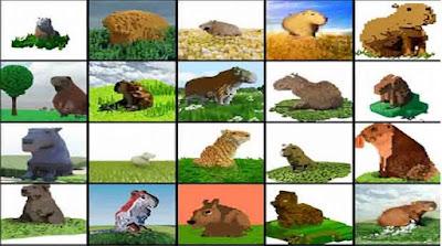 Pinceladas de sistema Dall-e en lienzos digitales Pinceladas de sistema Dall-e en lienzos digitales