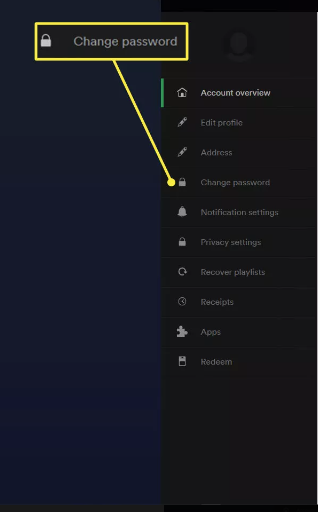 Cómo cambiar una contraseña de Spotify