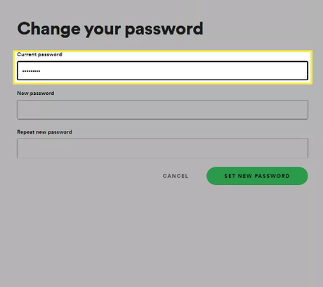 Cómo cambiar una contraseña de Spotify