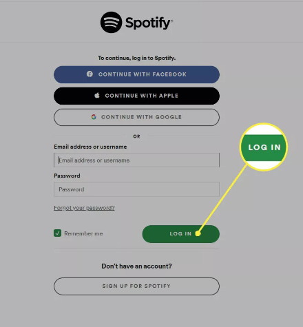 Cómo cambiar una contraseña de Spotify
