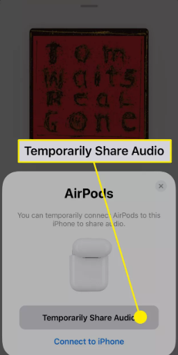 Cómo compartir audio con AirPods 