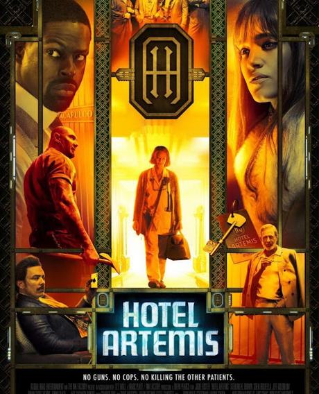 🎬 Hotel Artemis🎬   .- Nos vamos al cine y en cartelera tenemos la película.-