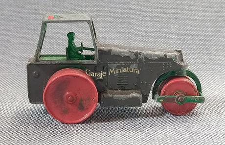 Aplanadora de caminos Aveling-Barford de Matchbox de 1962 Aplanadora de caminos Aveling-Barford de Matchbox de 1962