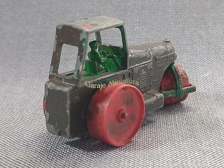 Aplanadora de caminos Aveling-Barford de Matchbox de 1962 Aplanadora de caminos Aveling-Barford de Matchbox de 1962