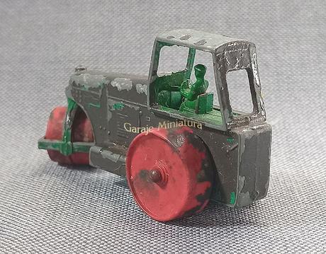 Aplanadora de caminos Aveling-Barford de Matchbox de 1962 Aplanadora de caminos Aveling-Barford de Matchbox de 1962