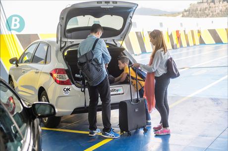 OK Mobility y Baleària se unen para embarcar gratis los vehículos de alquiler de sus clientes