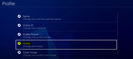 Cómo cambiar tu avatar en una PS4 