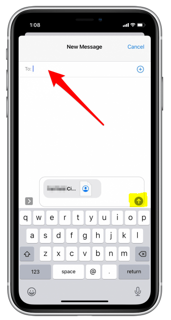 Cómo compartir un contacto en iPhone Cómo compartir un contacto en iPhone