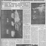 Se cumplen 51 años del incendio «en pompa» del Palacio de Macho