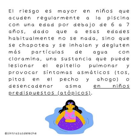 ¿Sabías qué el tratamiento del agua de las piscinas puede desencadenar asma?