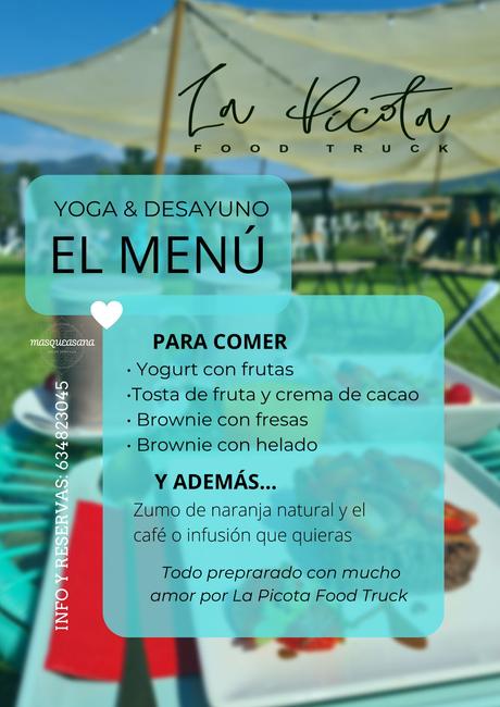 La terraza La Picota de Quilós organiza una mañana de domingo con yoga y desayuno saludable 1