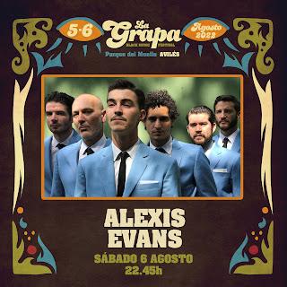 Alexis Evans - 06/08/2022 - La Grapa (Avilés)