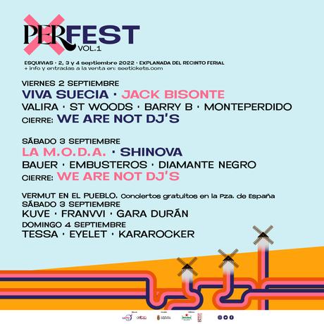 Perfest 2022: cartel completo y por días