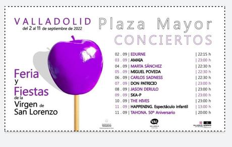 Fiestas de Valladolid 2022, del 2 al 11 de septiembre