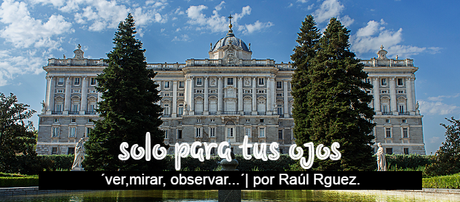 MADRID [ES] FOTOGRAFÍA | ´Solo para tus ojos´ la vida en Palacio se detiene.