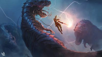 Unas cuantas ilustraciones dinosaurianas... (LXX)