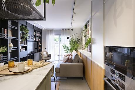 Apartamento en Barcelona con maravillosas ideas de almacenaje