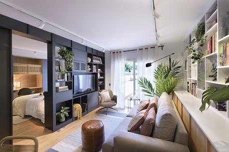 Apartamento en Barcelona con maravillosas ideas de almacenaje