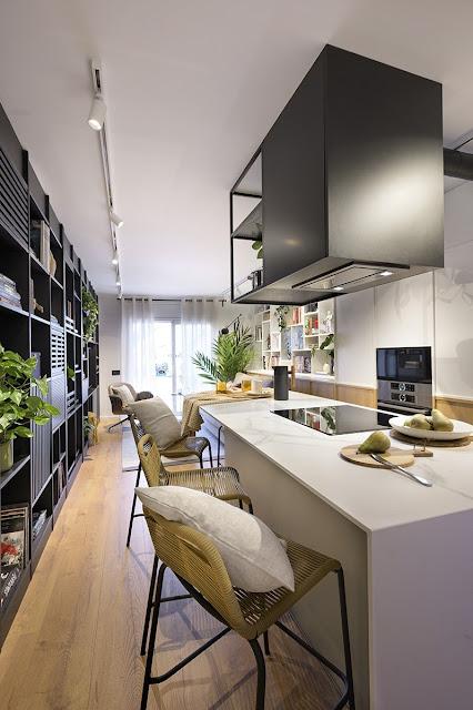 Apartamento en Barcelona con maravillosas ideas de almacenaje