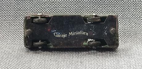 Diminuto “auto de colección” desconocido de mi infancia Diminuto “auto de colección” desconocido de mi infancia