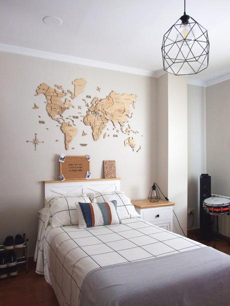 DECORAR CON MAPAS DE MADERA DECORAR CON MAPAS DE MADERA