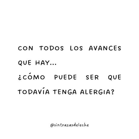 Ser alérgico no es una elección