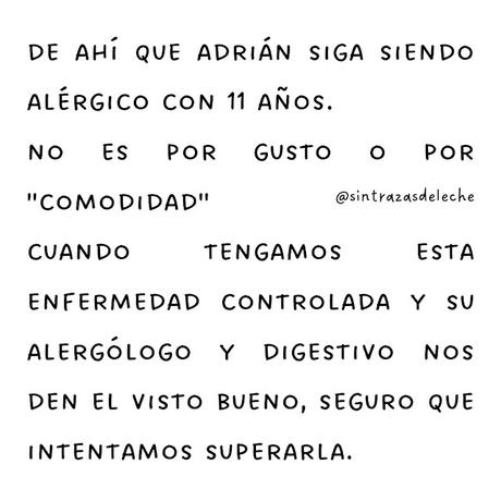 Ser alérgico no es una elección