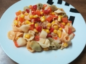 Ensalada pasta colores