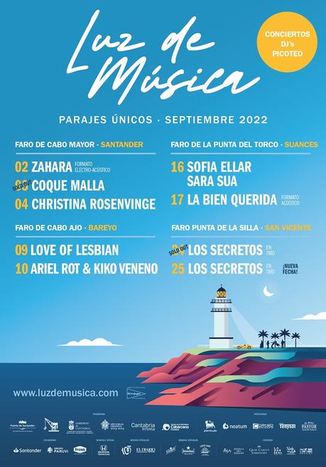 Luz de música: conciertos en cuatro faros de Cantabria