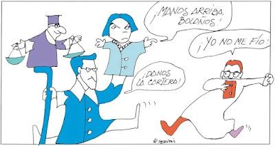 Estado-cloaca, estado neofranquista.