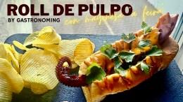Roll de pulpo con “mayonesa a feira”