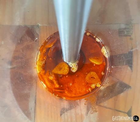 Roll de pulpo con “mayonesa a feira”