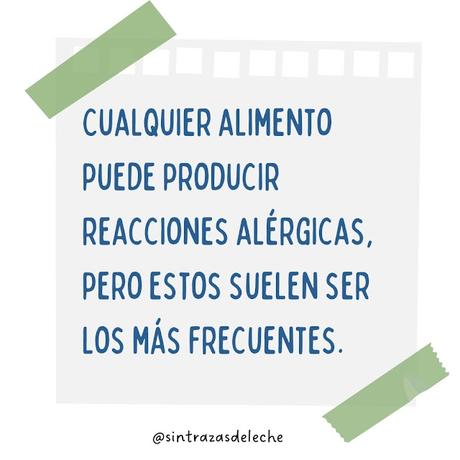 Alimentos que causan más alergias