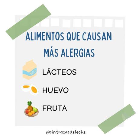Alimentos que causan más alergias