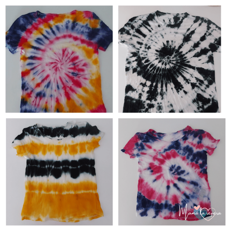 Tie Dye – Cómo teñir camisetas estilo hippie paso a paso