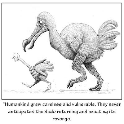 Las surrealistas criaturas extintas de Tim Andraka