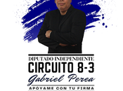 Gabriel Perea Precandidato diputado libre postulación circuito