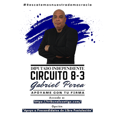 Gabriel Perea Precandidato a diputado por libre postulación circuito 8-3 Gabriel Perea Precandidato a diputado por libre postulación circuito 8-3