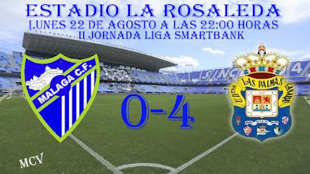 MALAGA CF 0-4 UD LAS PALMAS