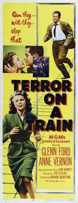 TIME BOM TERROR ON A TRAIN) (TERROR EN EL TREN) (USA, Gran Bretaña; 1953) Intriga