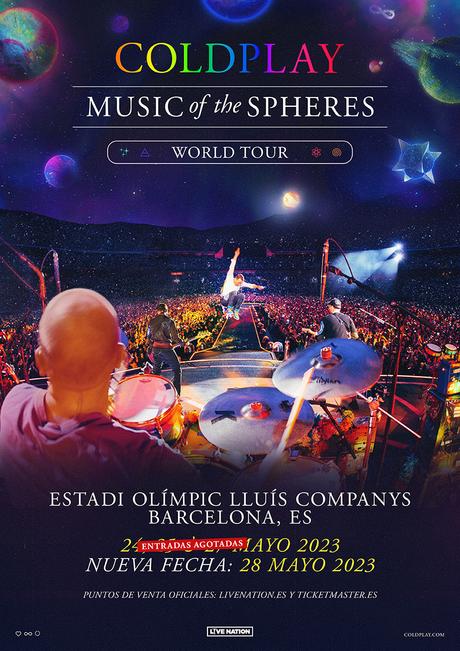 Coldplay: cuatro conciertos en Barcelona en 2023