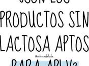 ¿Son productos lactosa aptos APLV?