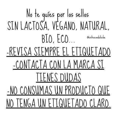 ¿Son los productos sin lactosa aptos APLV?