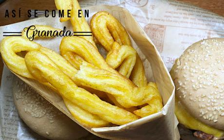 Aperitivo de patatas con parmesano